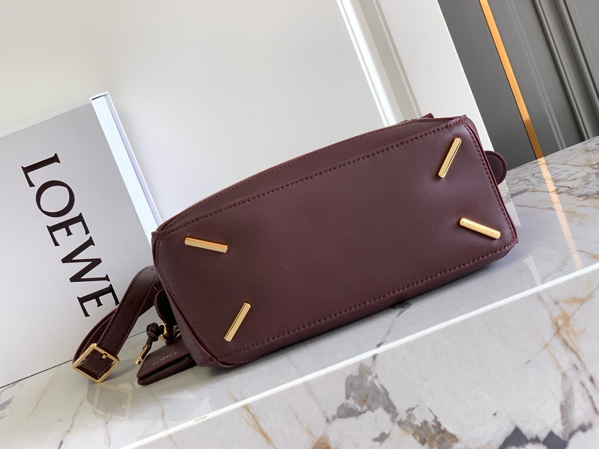 Premium Lambskin Geometric Puzzle Bag [Premium Quality]