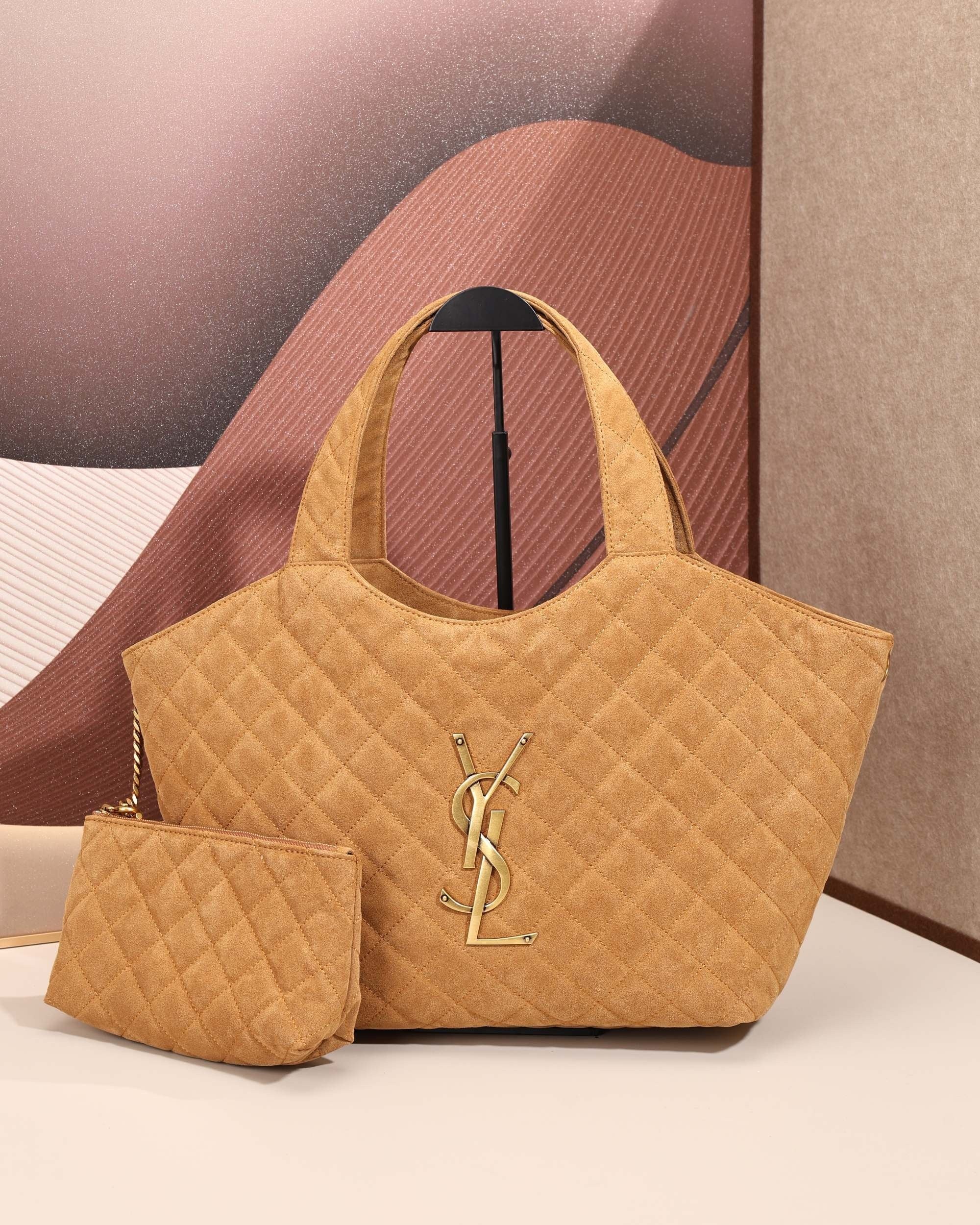 Icare Matte Napa Leather Carryall tote bag