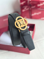 Classic Dual-Ring Buckle Belt — 35mm