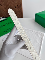 2.5 Women’s Handwoven Intreccio Leather Belt — New 2025