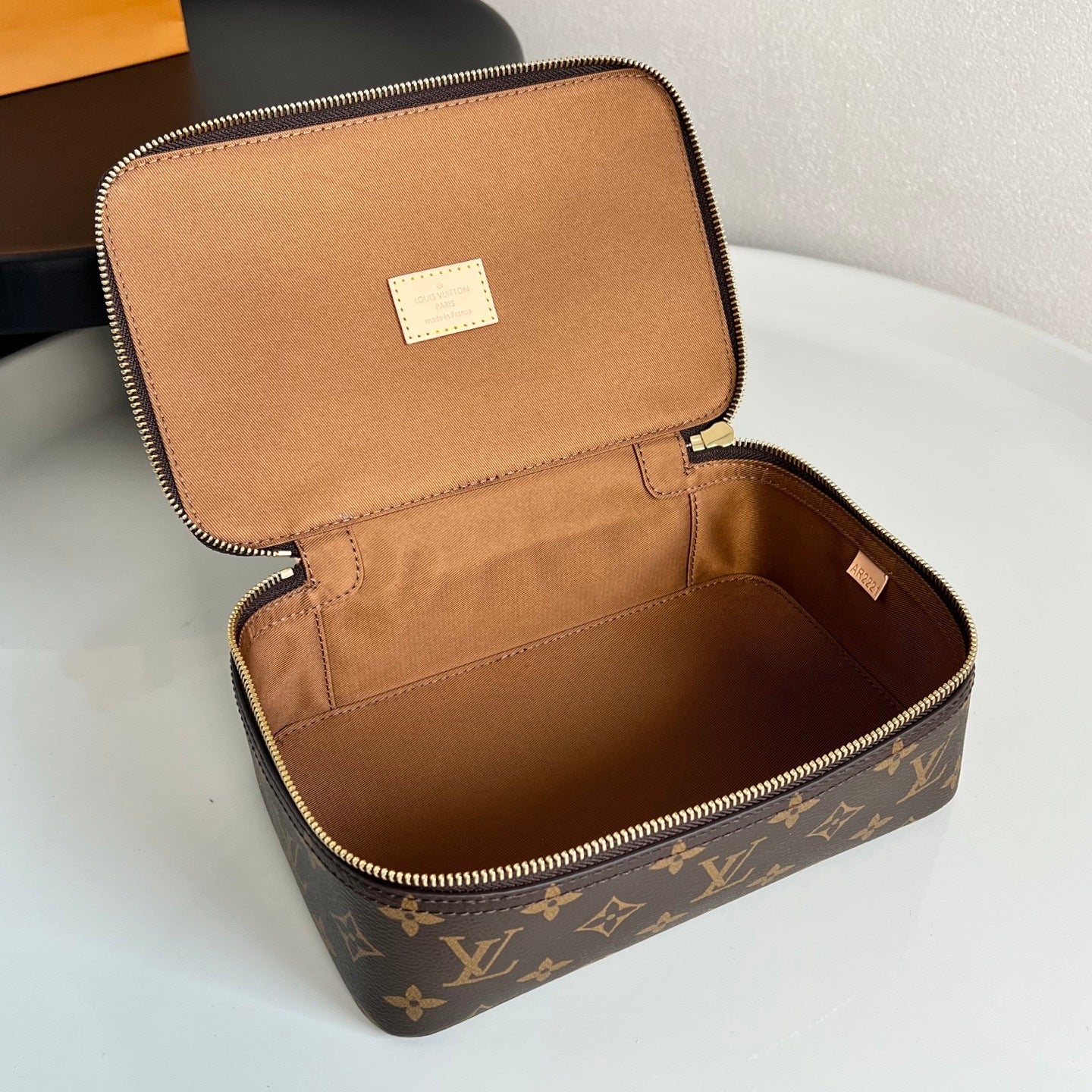 Monogram Canvas Jewelry Box | 3 Sizes | Premium Quality