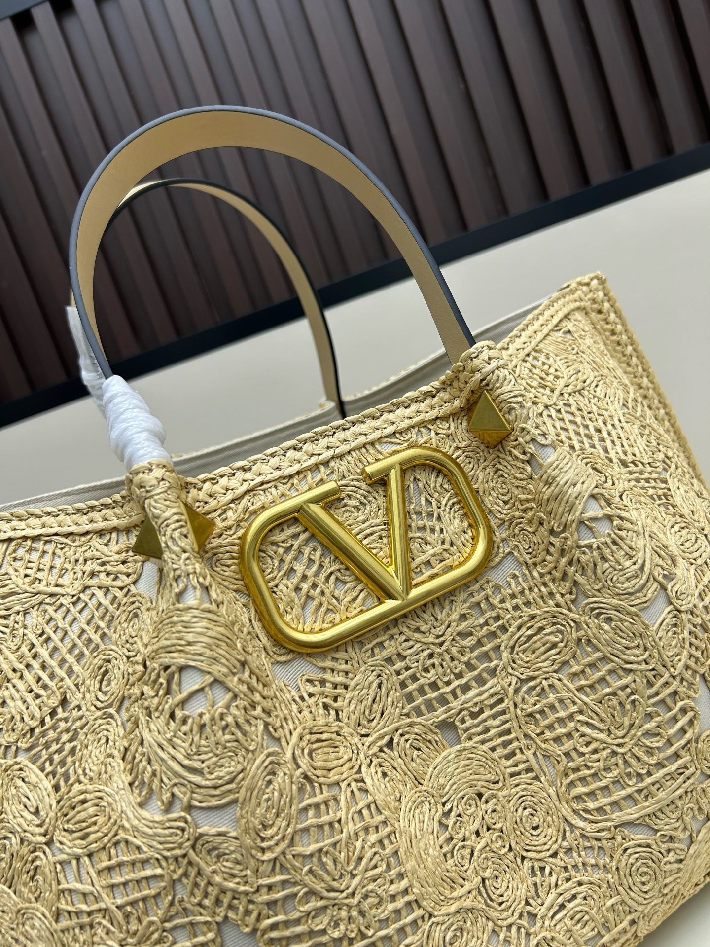 Large Embroidered Tote