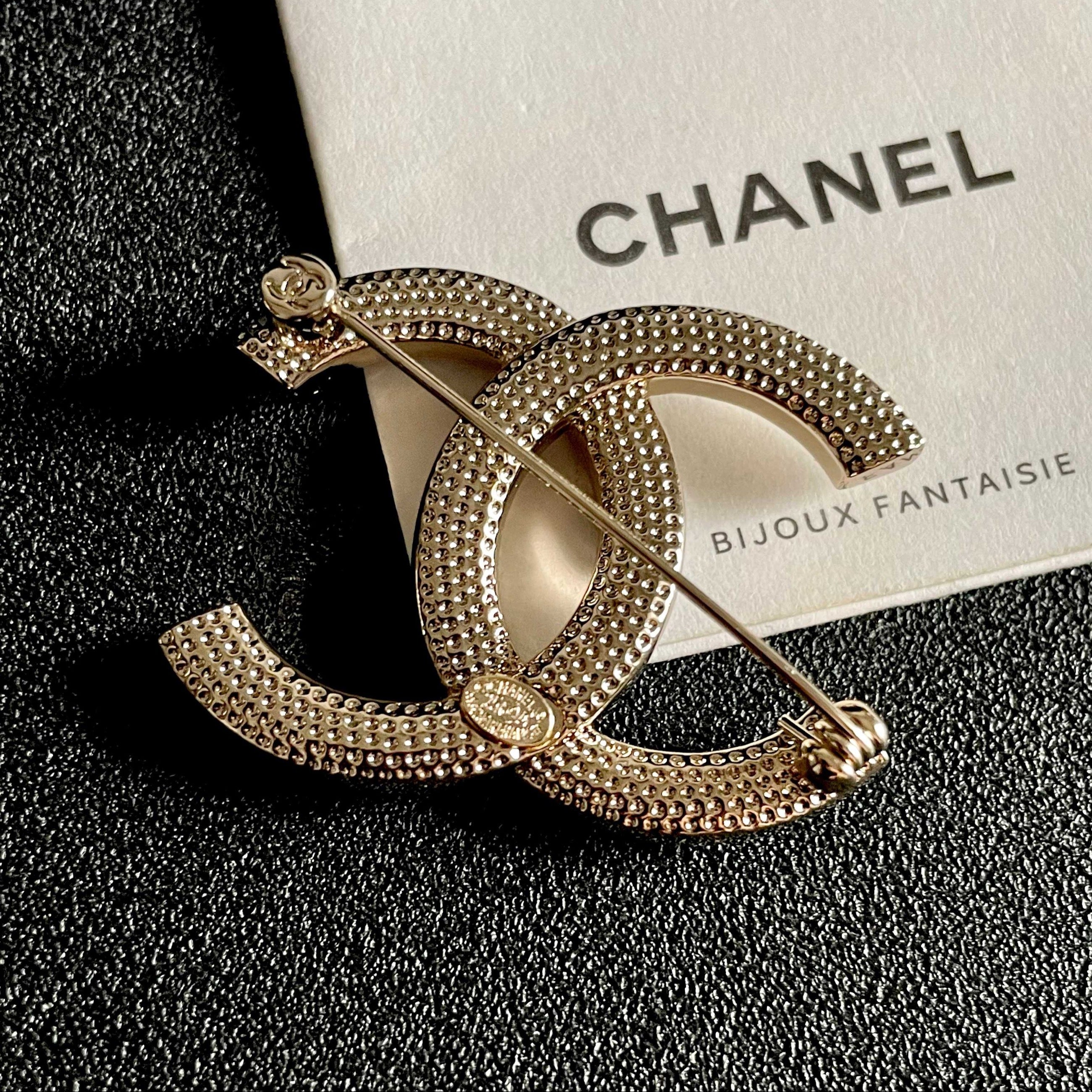 Logo Brooch | Multi-wear Style | Gold Tone