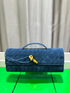 Frosted Leather Evening Handbag