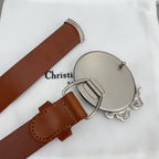 Médaillon Oval Buckle Belt — 25 mm