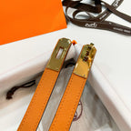 Slim Leather Waist Belt – Adjustable Fit