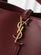 Bucket Bag | LE 37 | Smooth Calfskin | Dark Red (Premium Quality )