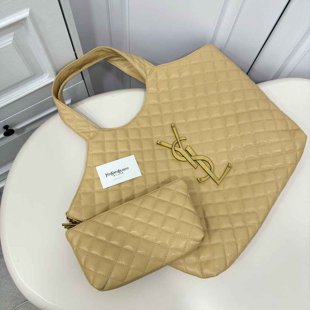 Quilted Oversized Tote Bag – Style 8019