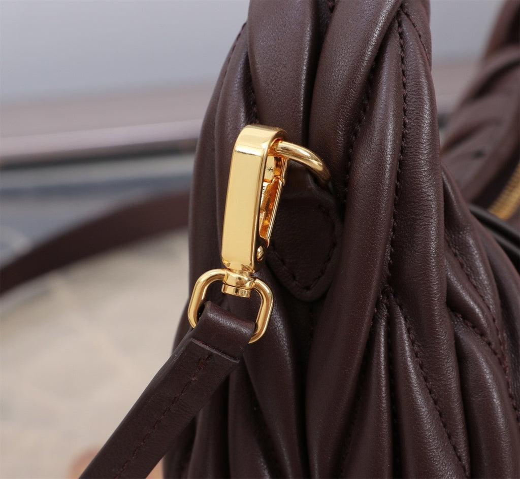 Premium Quilted Soft Leather Shoulder Bag – JY