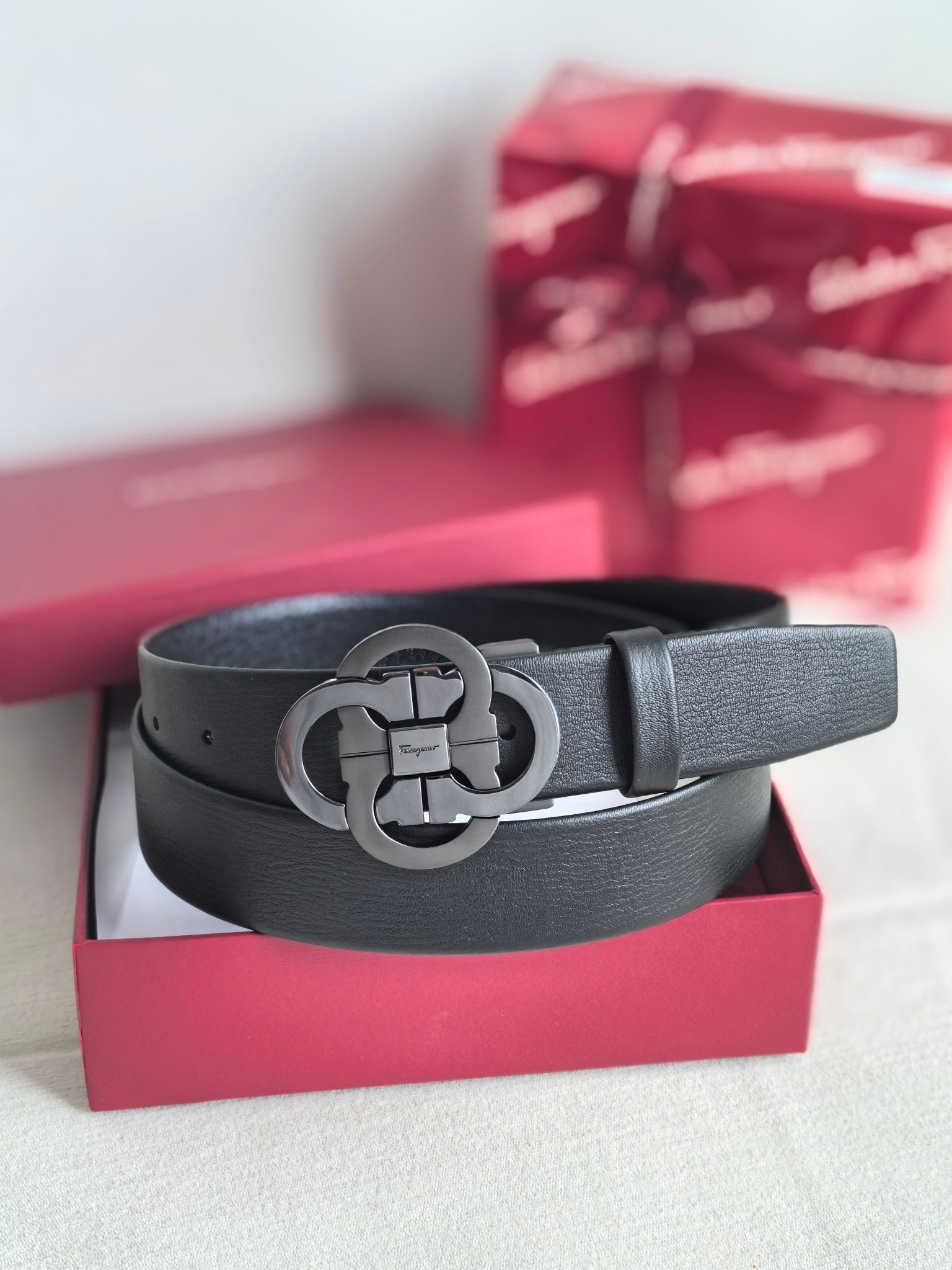 Classic Dual-Ring Buckle Belt — 35mm