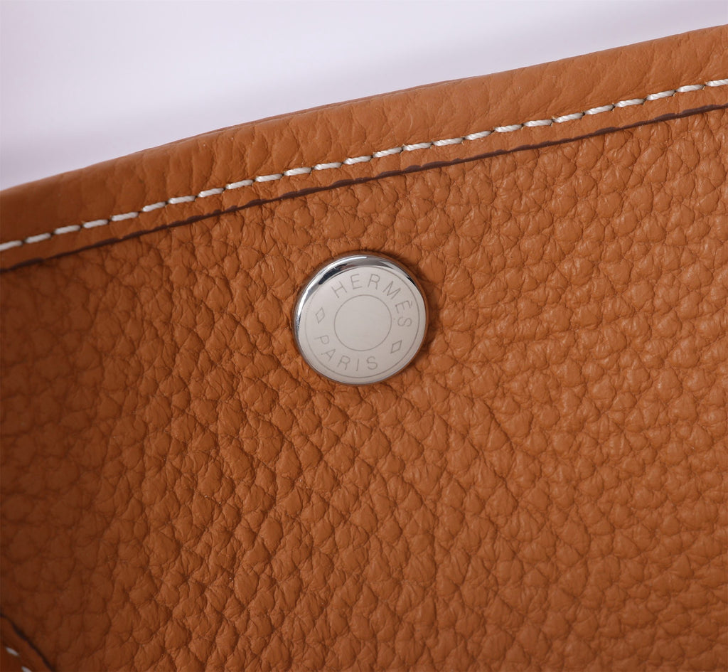 Garden Party Tote — Genuine Cowhide Leather (Premium quality)
