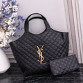 Quilted Oversized Tote Bag – Style 8019