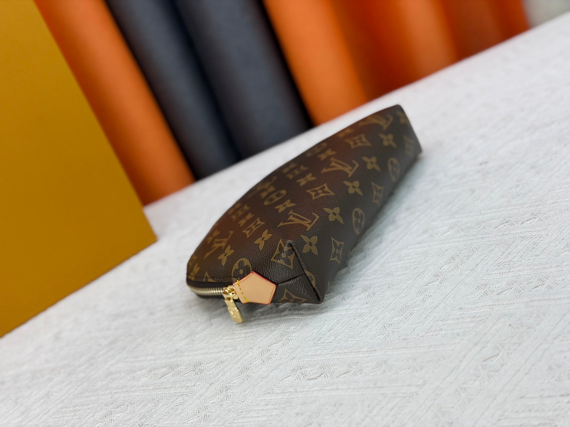 Monogram Canvas Cosmetic Pouch