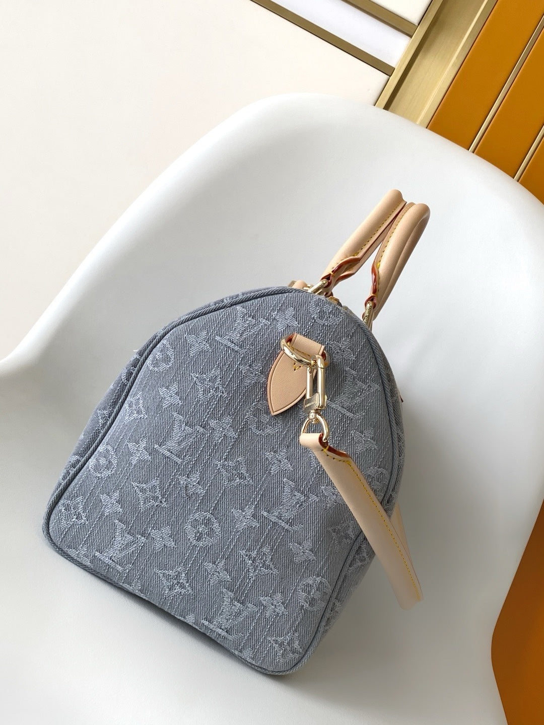 Speedy Soft 30 — Monogram Denim Handbag  (Premium Quality )
