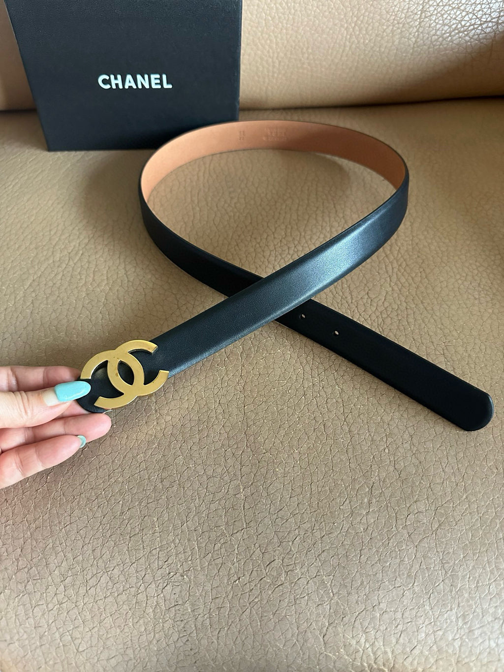 Iconic Double-C Buckle Belt