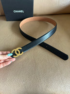 Iconic Double-C Buckle Belt