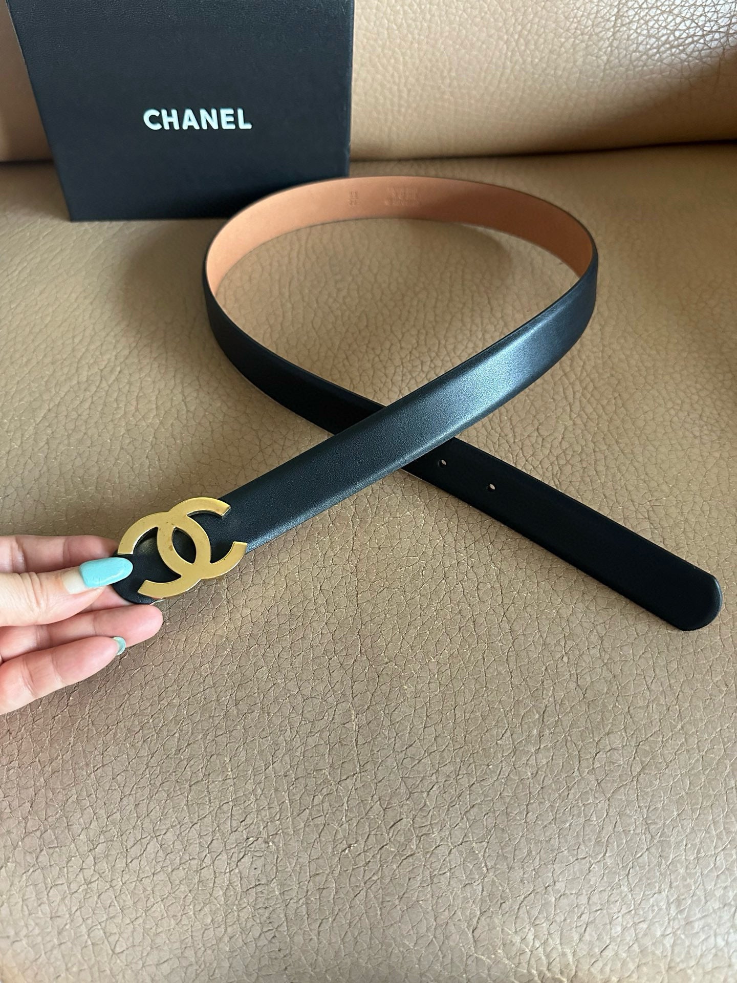 Iconic Double-C Buckle Belt