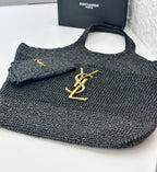 ICARE Natural Raffia Large Handwoven Tote Bag (High quality )