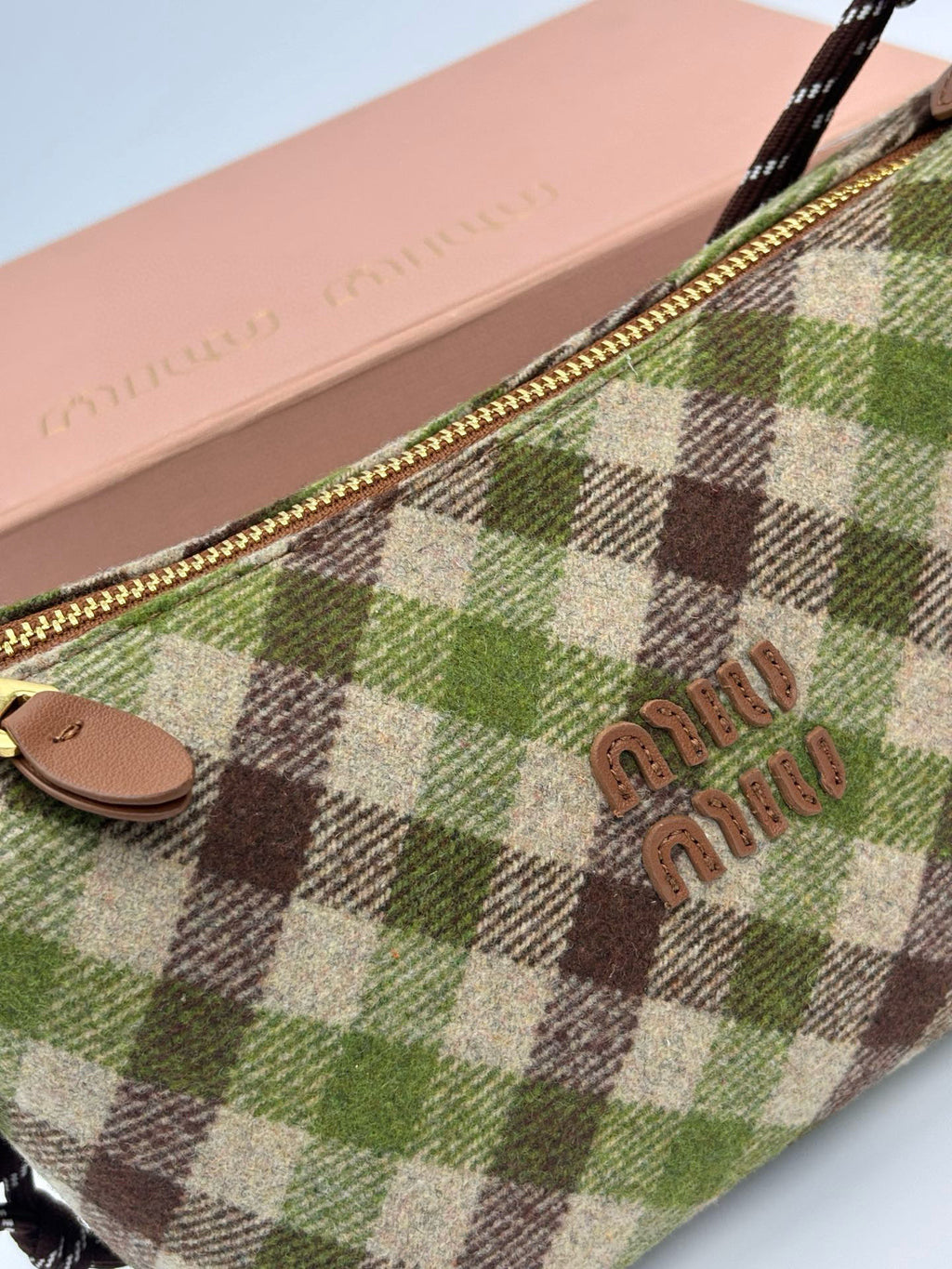 Plaid Mini Lunch Box Bag – Autumn/Winter Limited Edition