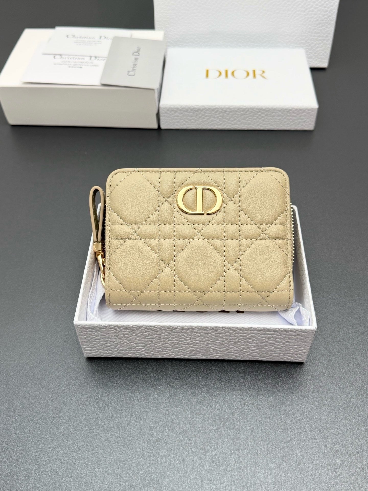 Cato Glycine Quilted Leather Wallet  (Premium Quality )