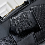 Patchwork Bowling Bag – Versatile & Unique Design