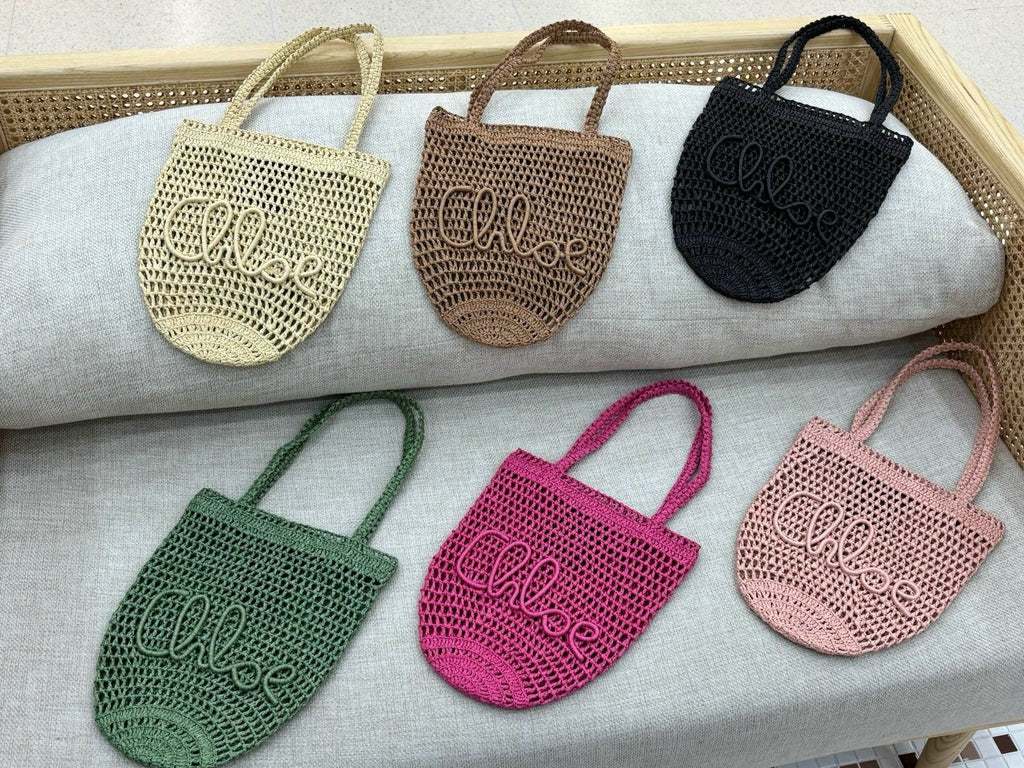 Handcrafted Raffia & Leather Tote  (Premium Quality)