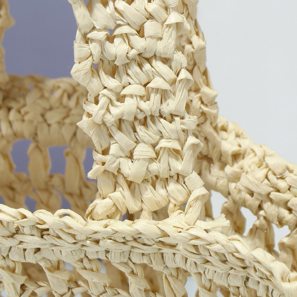 Raffia Tote Bag