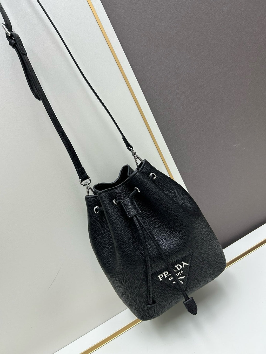 Dual Strap Bucket Bag