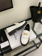 Elegant Thick-Soled Tassel Loafers