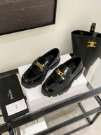 Elegant Thick-Soled Tassel Loafers