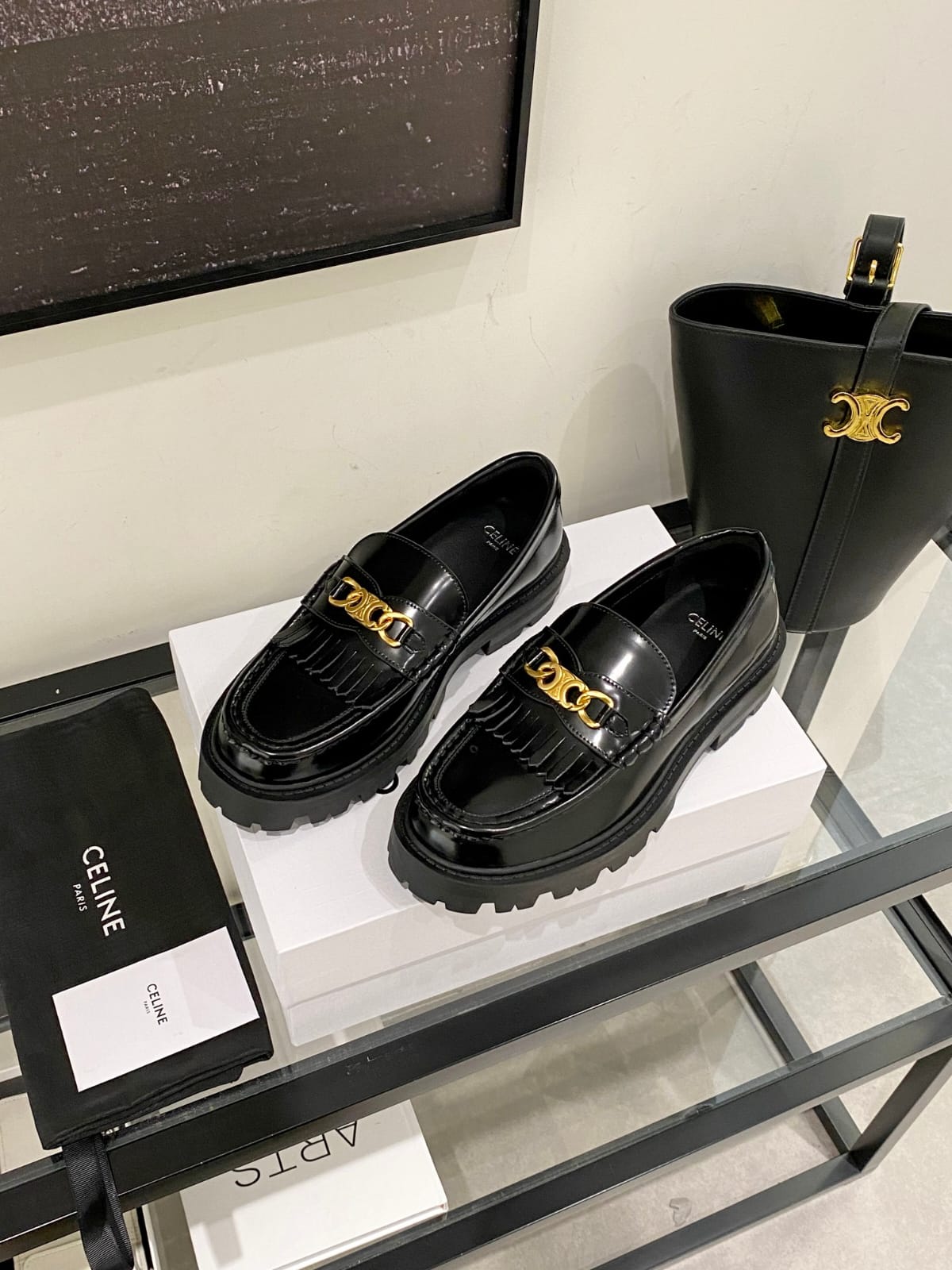 Elegant Thick-Soled Tassel Loafers