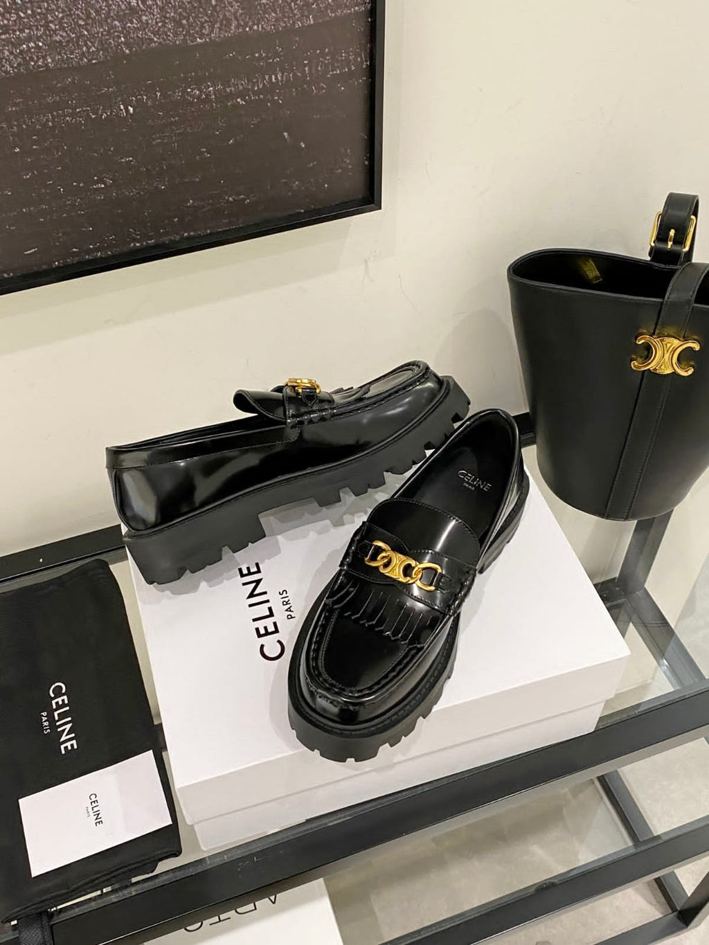 Elegant Thick-Soled Tassel Loafers