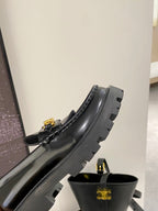 Elegant Thick-Soled Tassel Loafers