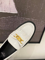 Elegant Thick-Soled Tassel Loafers