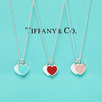 Authentic Double Heart Necklace – 925 Silver