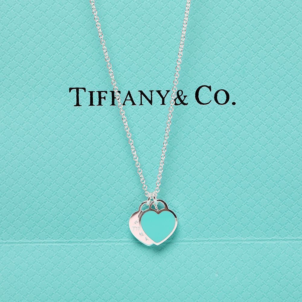 Authentic Double Heart Necklace – 925 Silver