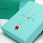 Authentic Double Heart Necklace – 925 Silver