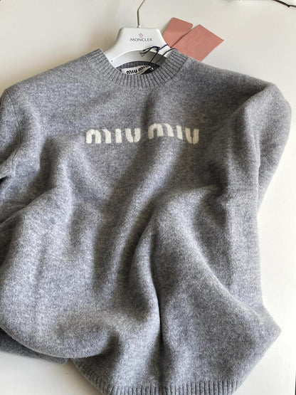 Premium M!U M!U knitted sweater