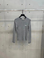 MIUM-Slim-Fit Knitted Sweater
