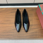LP Elegant Minimalist Leather Flats