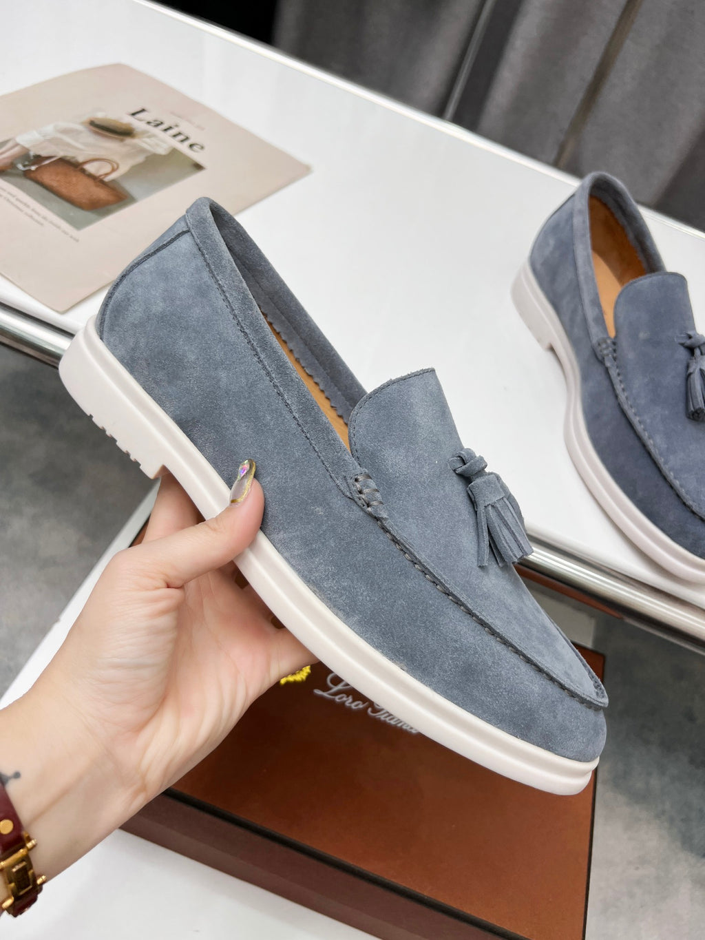 LP Premium Suede Tassel Loafers