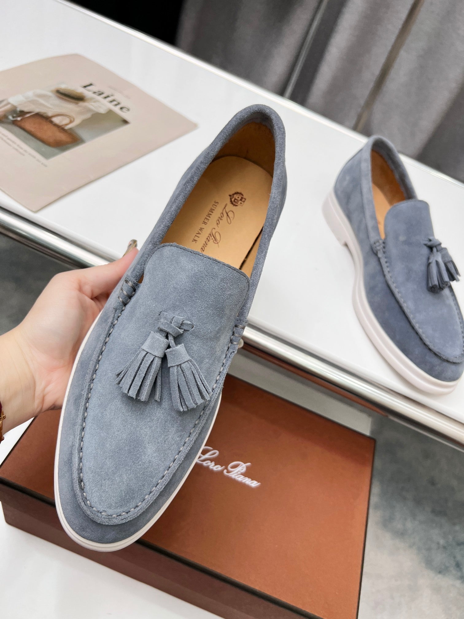 LP Premium Suede Tassel Loafers