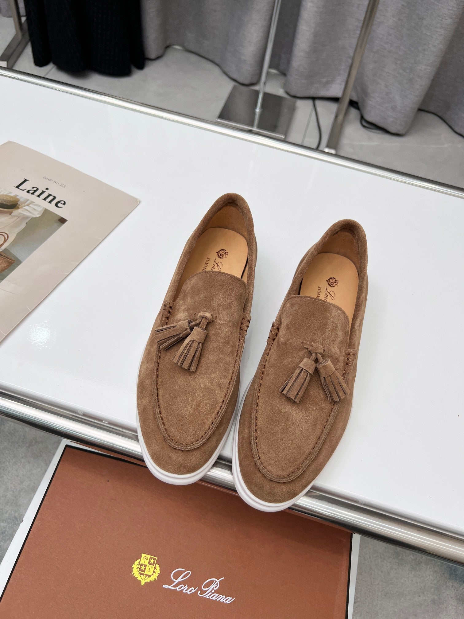 LP Premium Suede Tassel Loafers