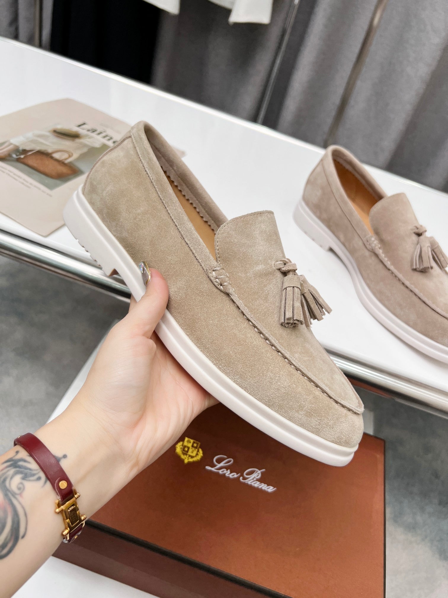 LP Premium Suede Tassel Loafers