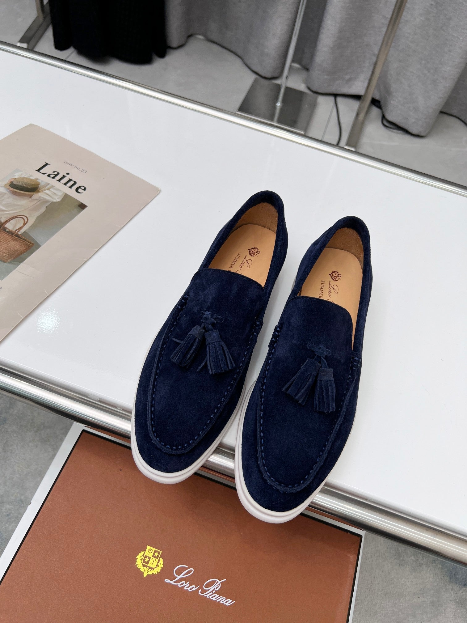 LP Premium Suede Tassel Loafers