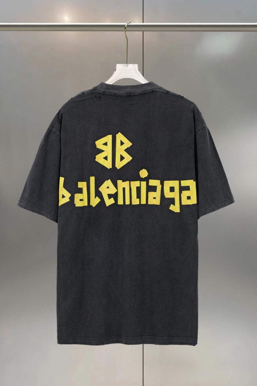 B Paris Tape Graphic Cotton T-Shirt