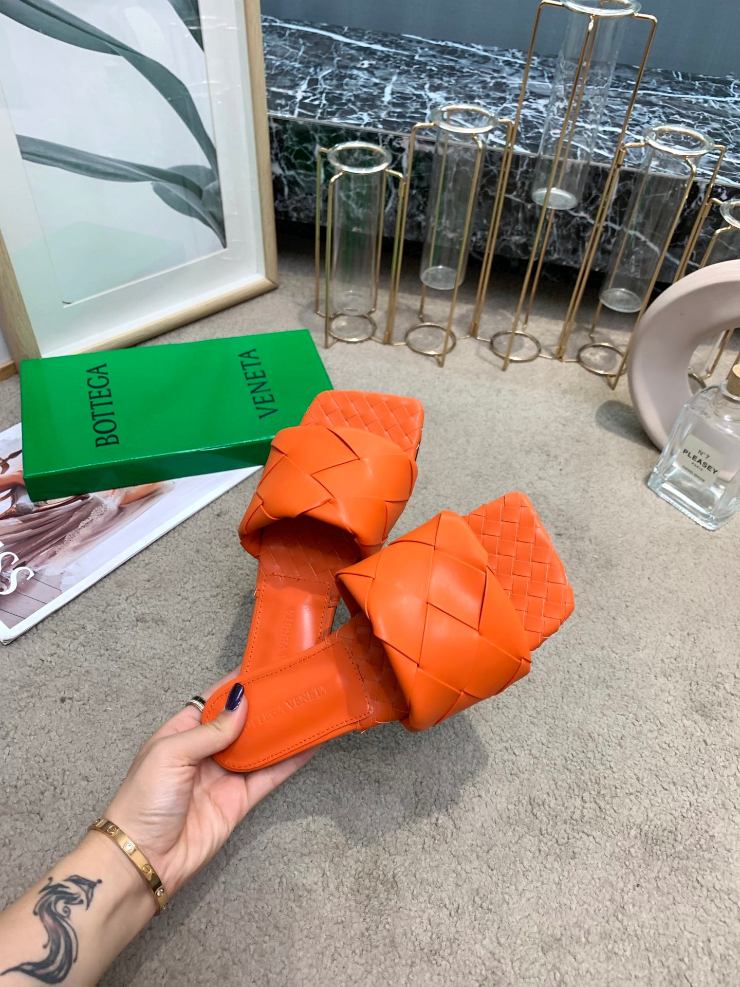 B-Flat woven sandals