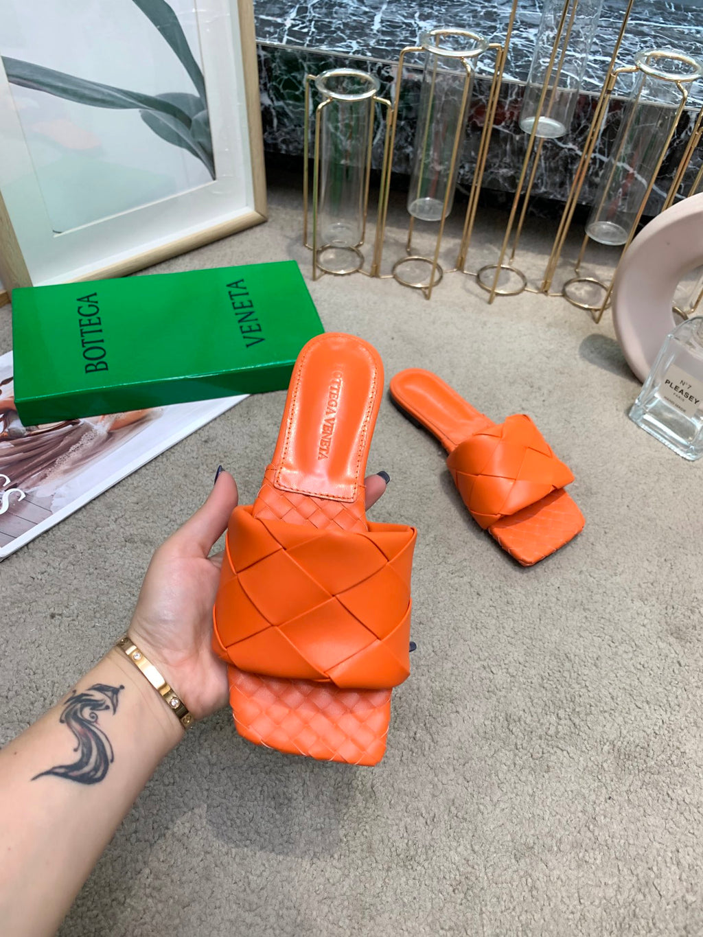 B-Flat woven sandals