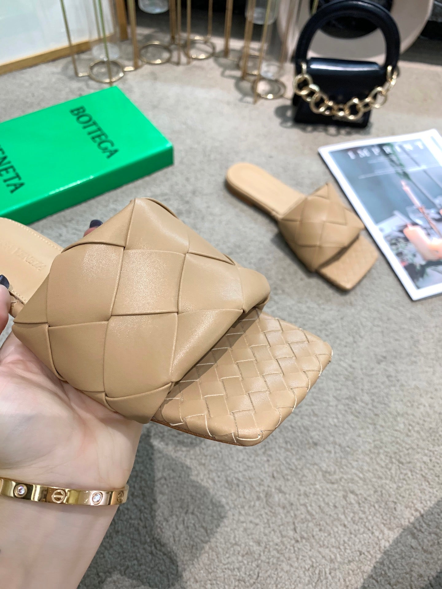 B-Flat woven sandals