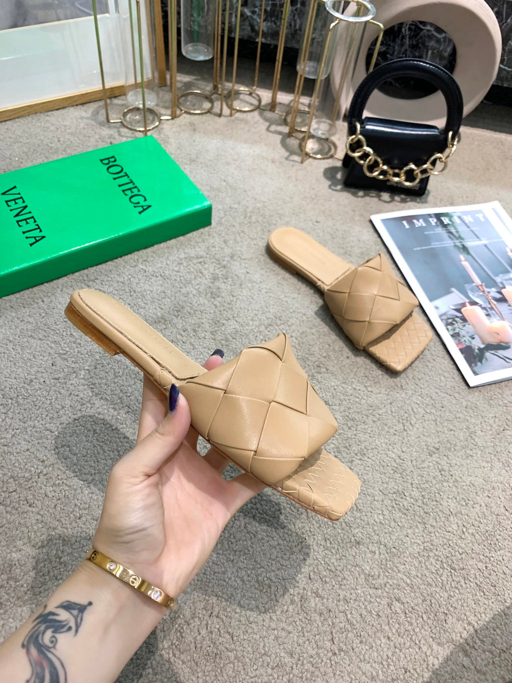 B-Flat woven sandals